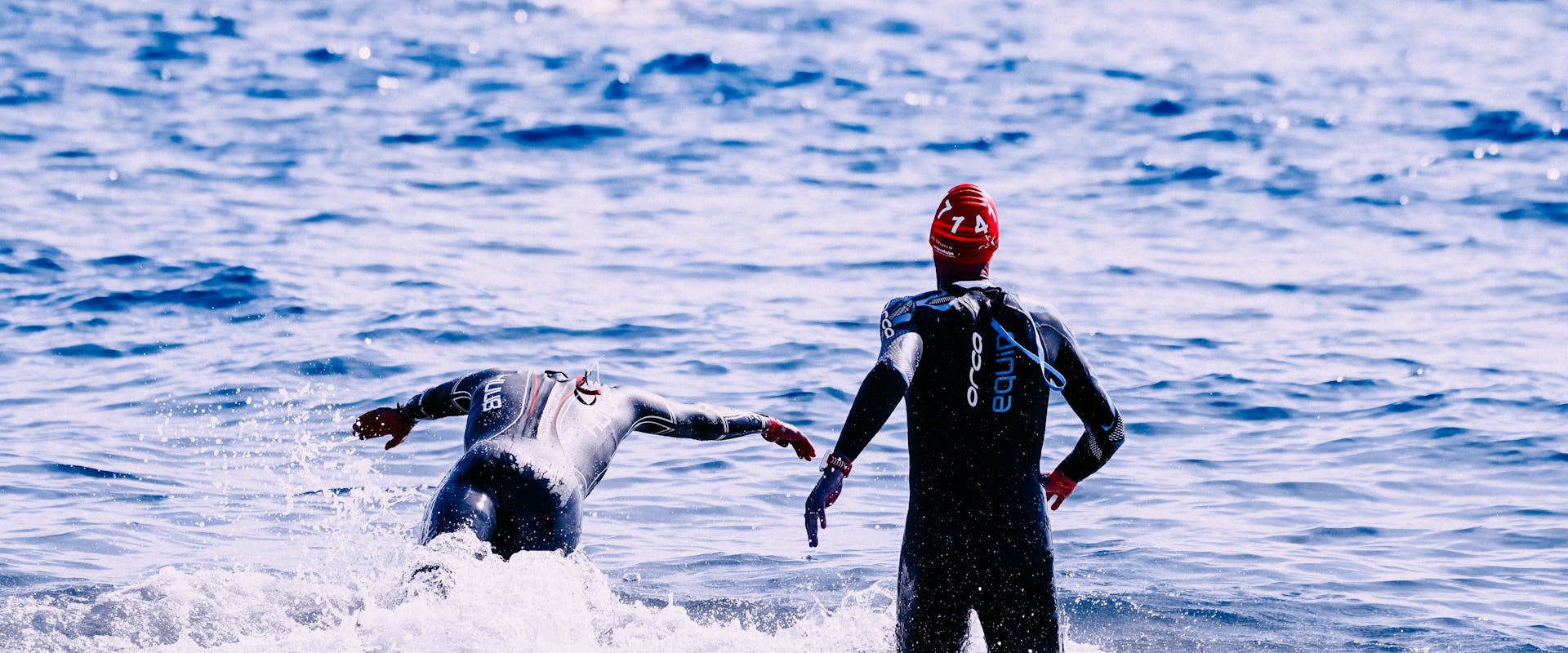 Triathlon swim start